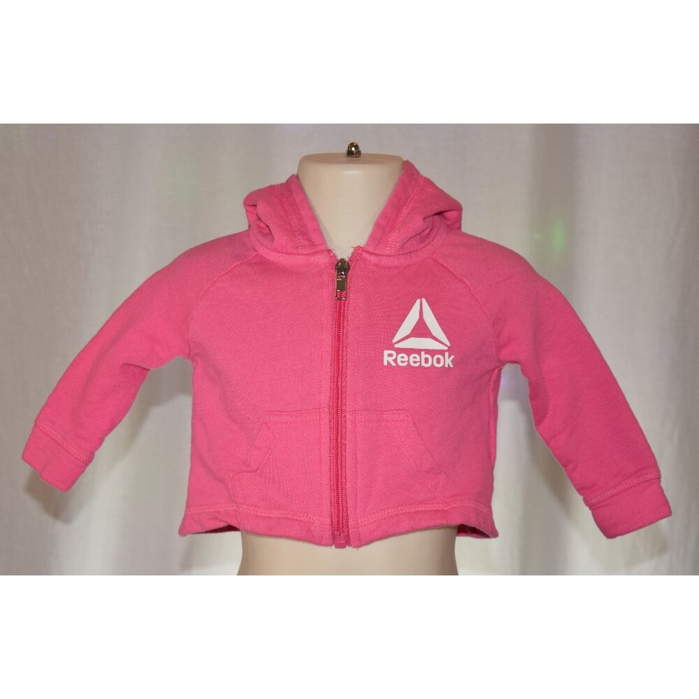Reebok Pink Baby Hoodie size 0-3 mo